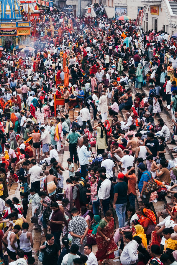 The colors of Haridwar India