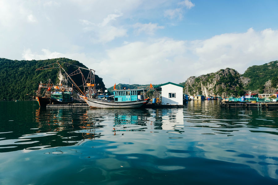 Floating Village North Vietnam