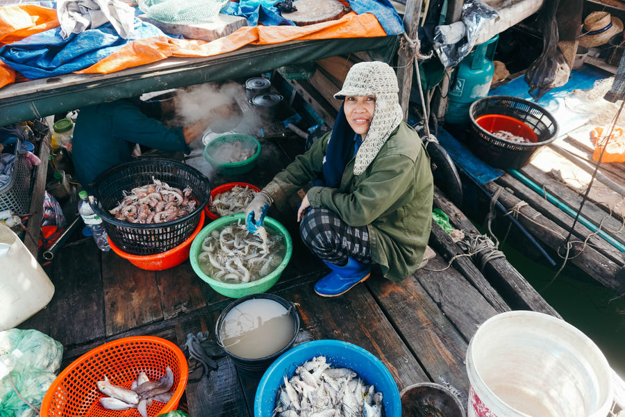 Vietnamese Fishermen North Vietnam